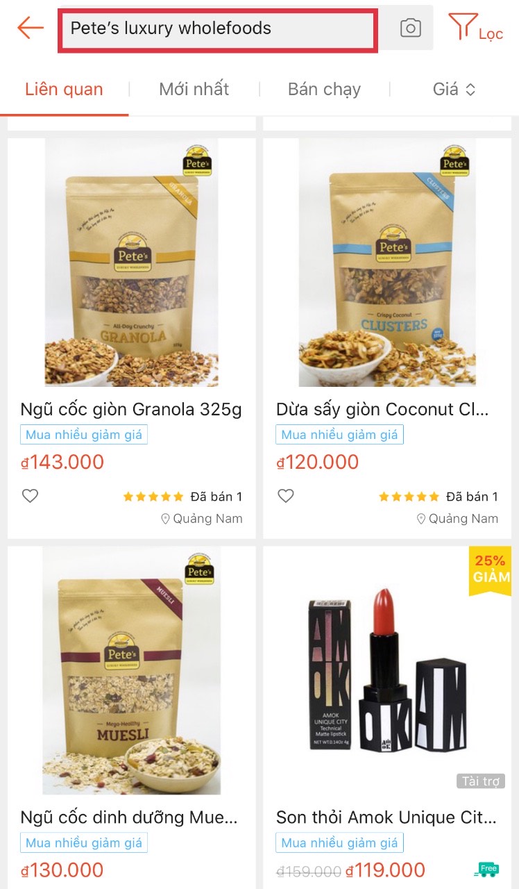 How to shop on Shopee - Granola Guy